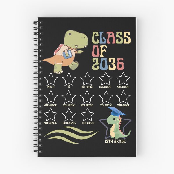 Artikelvorschau, Niedlicher Dinosaurier Klasse von 2036 Kinder Zurück zur Schule Dino Design entworfen und verkauft von MTJ-Mushrooms.