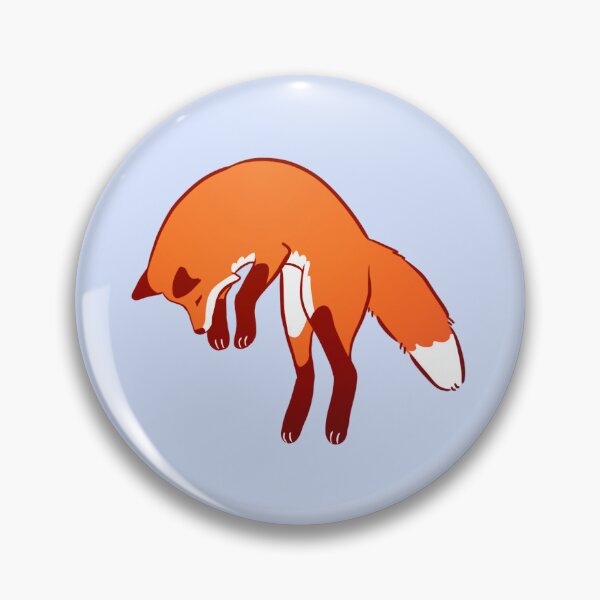 Item preview, Jumping fox illustration  designed and sold by Yaragold.