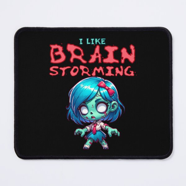 Item preview, I Like Brainstorming - Zombie designed and sold by Ultimate-Rabbit.