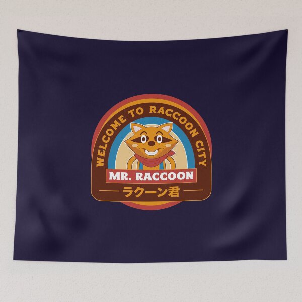 Item preview, Mr Raccoon City Emblem designed and sold by Lagelantee.