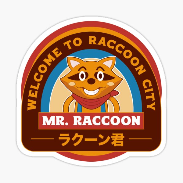Item preview, Mr Raccoon City Emblem designed and sold by Lagelantee.