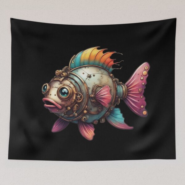 Item preview, Steampunk Fish, Clockwork, Victorian designed and sold by Burn-Ego.