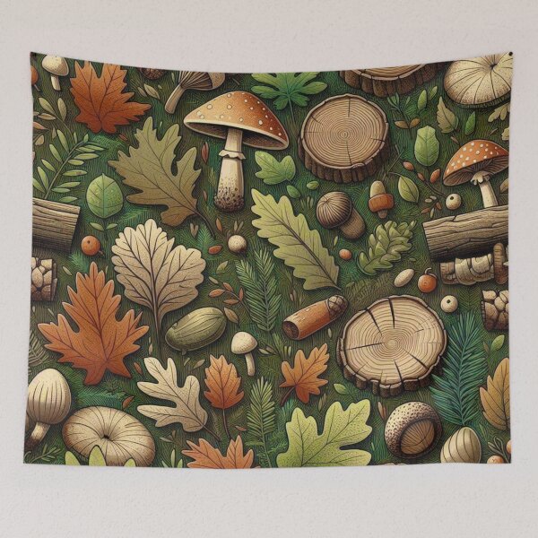 Item preview, Woodland Pattern designed and sold by Myra365Art.