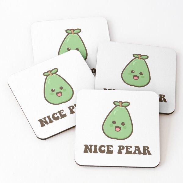 Item preview, Nice Pear - Adorably Cheeky Design designed and sold by mattjsykes.