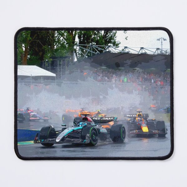 Item preview, The first two corners of the 2024 Canadian Grand Prix watercolor designed and sold by Rodissimus1984.