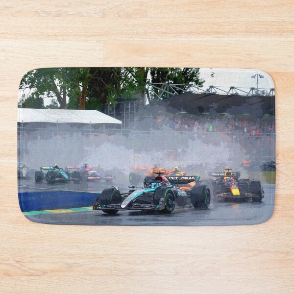 Item preview, The first two corners of the 2024 Canadian Grand Prix watercolor designed and sold by Rodissimus1984.
