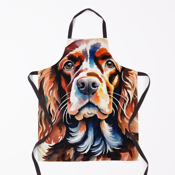 Item preview, Cocker Spaniel Dog - Colourful Watercolour style designed and sold by Country-Artist.