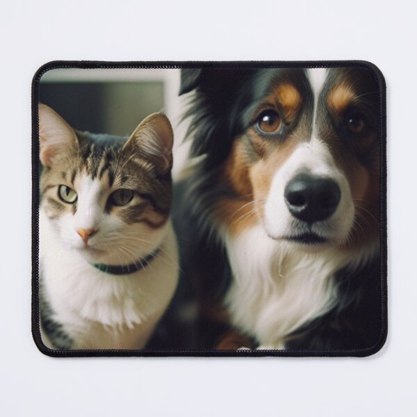 Item preview, a dog and a cat designed and sold by mikaws.
