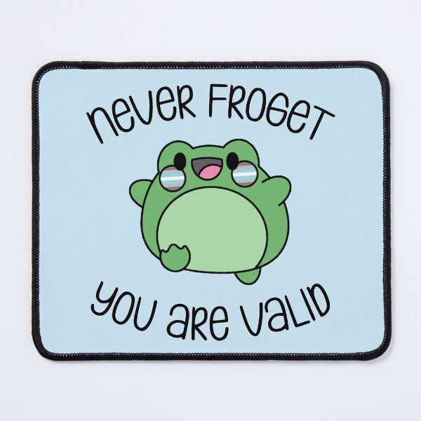 Item preview, Never Froget You Are Valid Demiboy Pride designed and sold by everything4eva.