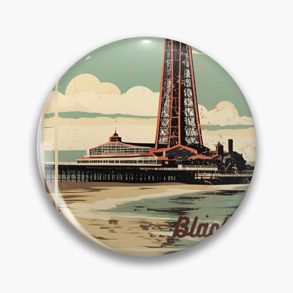 Item preview, Copy of Blackpool Tower Photograph Vintage designed and sold by CyberArtistOne.