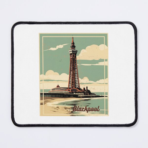 Item preview, Copy of Blackpool Tower Photograph Vintage designed and sold by CyberArtistOne.
