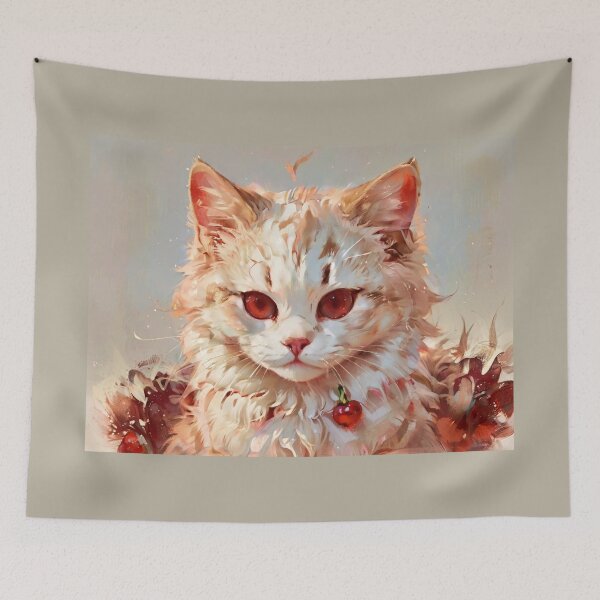 Item preview, Cherry Cat Bliss designed and sold by Rubyingooo.