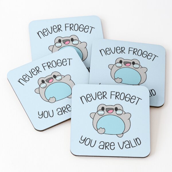 Item preview, Never Froget You Are Valid Demiboy Pride designed and sold by everything4eva.