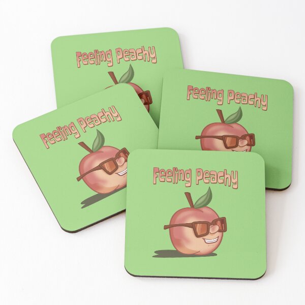Item preview, Feeling peachy designed and sold by Scrabbly Doodles.