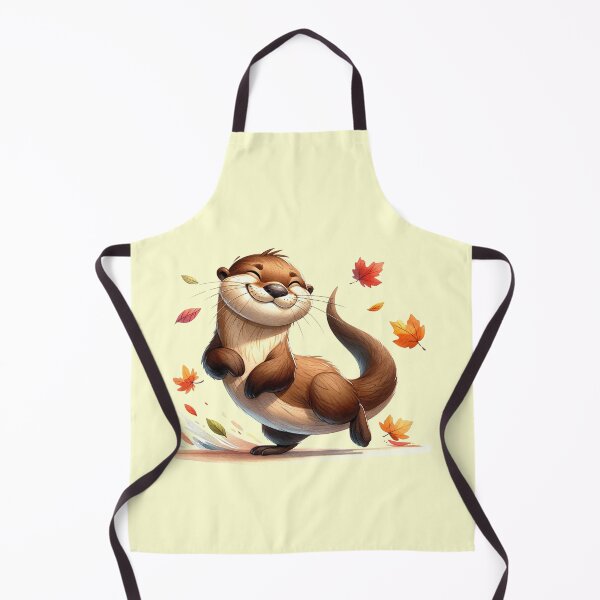 Item preview, Otter Watercolor in Autumn designed and sold by 93-Store.