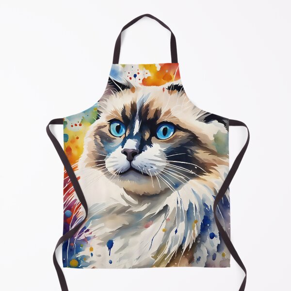 Item preview, Birman Cat - Watercolour style Pet Portraits designed and sold by Country-Artist.