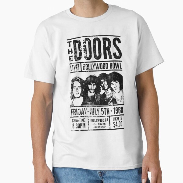 Item preview, The Doors grunge band poster designed and sold by FriskySloths.