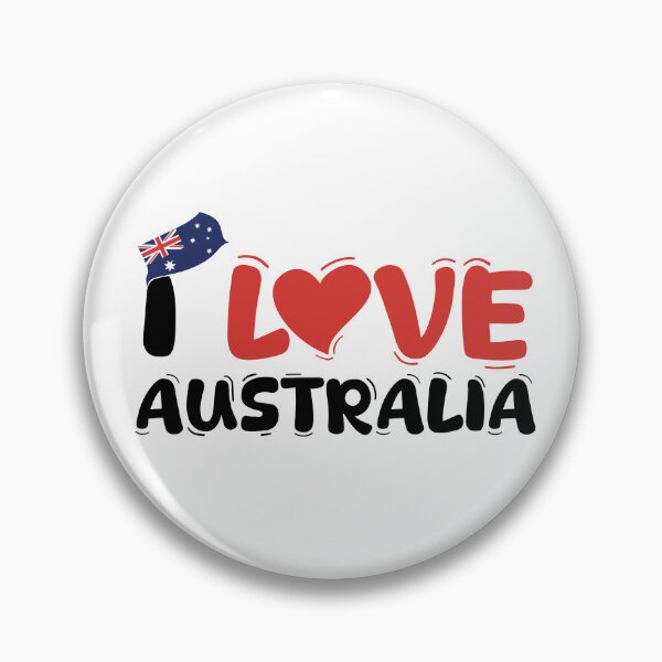 Item preview, I love Australia designed and sold by Wolagno.