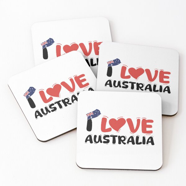 Item preview, I love Australia designed and sold by Wolagno.