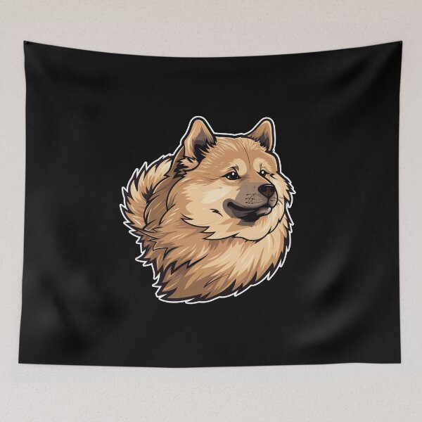 Item preview, Eurasier Dog Dog Head designed and sold by titanosdesign.