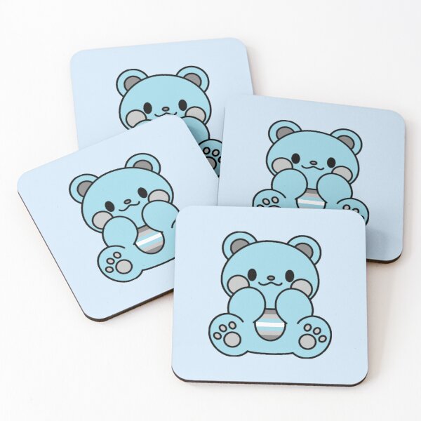 Item preview, Demiboy Pride Bear designed and sold by everything4eva.