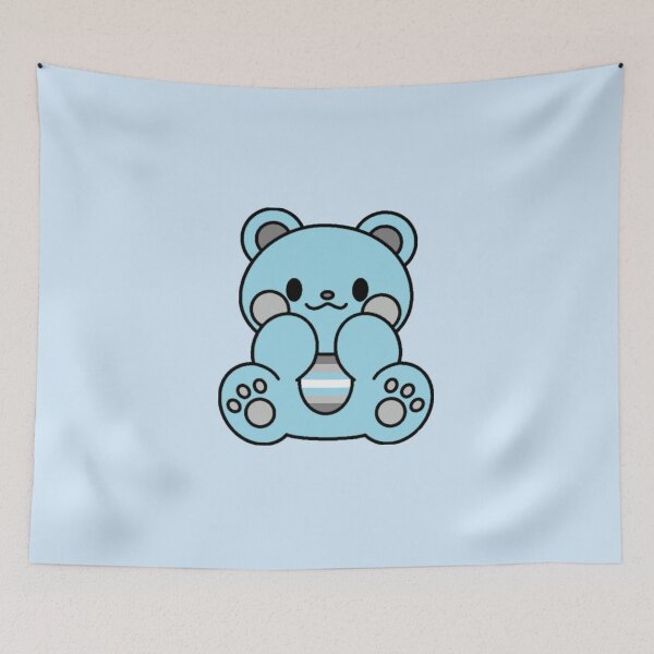 Item preview, Demiboy Pride Bear designed and sold by everything4eva.