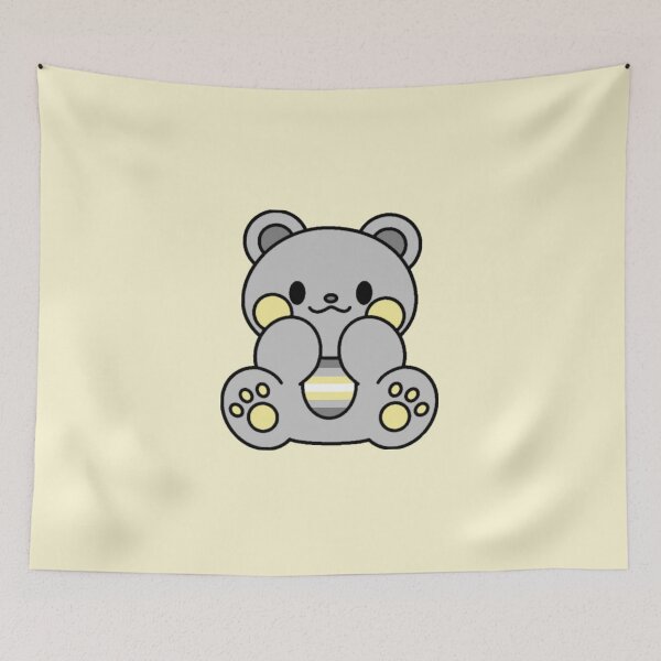 Item preview, Demigender Pride Bear Pink designed and sold by everything4eva.