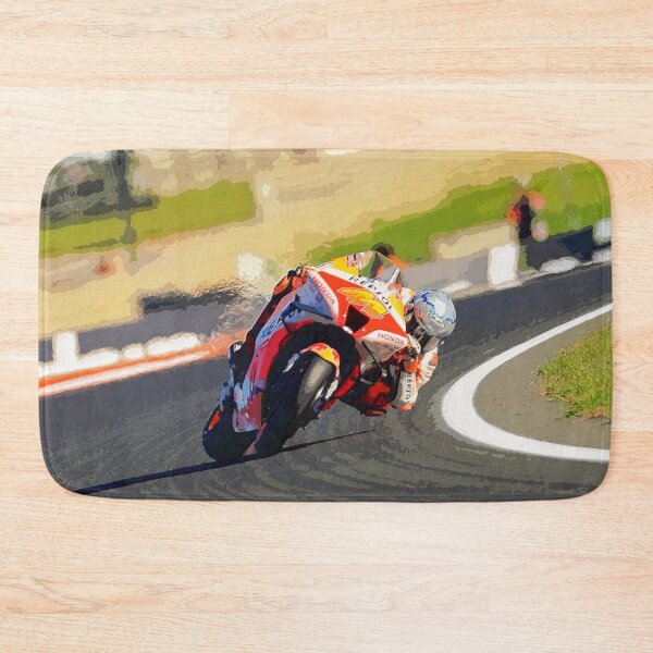 Item preview, Pol Espargaro drifting his 2022 MotoGP Motorcycle at Valencia watercolor designed and sold by Rodissimus1984.