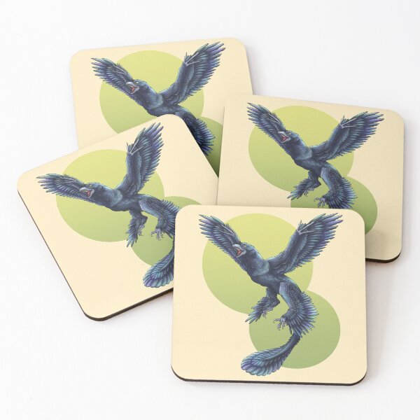 Item preview, Microraptor | Cute Dinosaur Cartoon designed and sold by shirinsart.