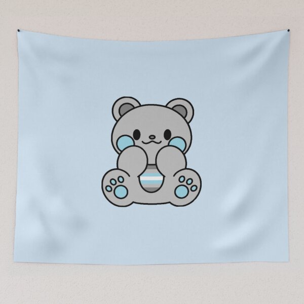 Item preview, Demiboy Pride Bear designed and sold by everything4eva.