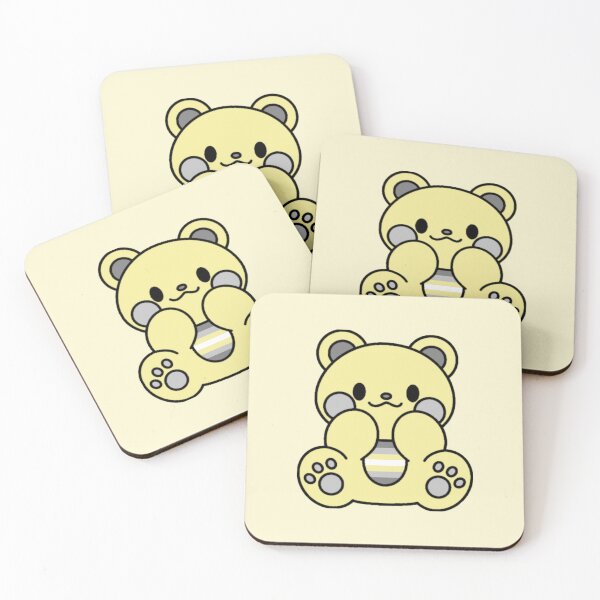 Item preview, Demigender Pride Bear Pink designed and sold by everything4eva.