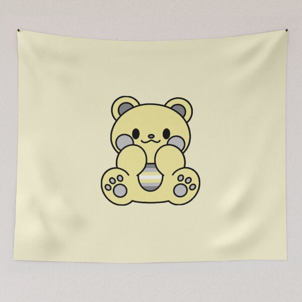 Item preview, Demigender Pride Bear Pink designed and sold by everything4eva.