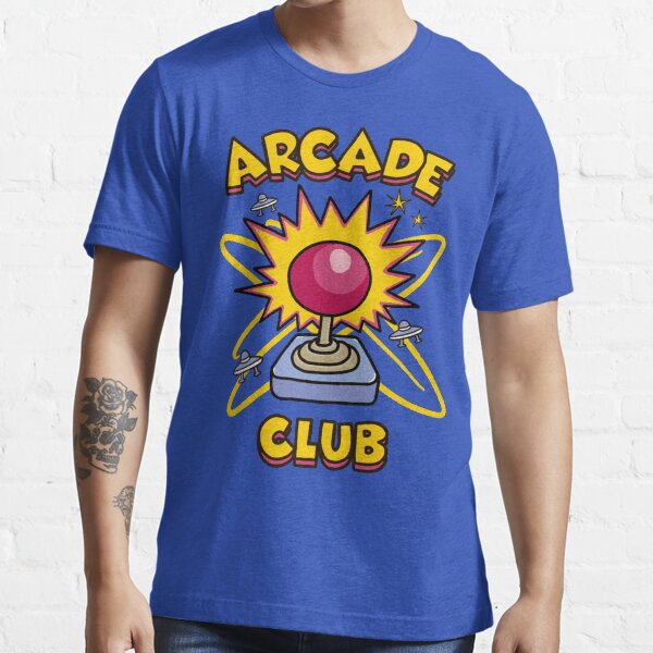 Item preview, Arcade retro video games fan club T-Shirt designed and sold by hoggylorente.