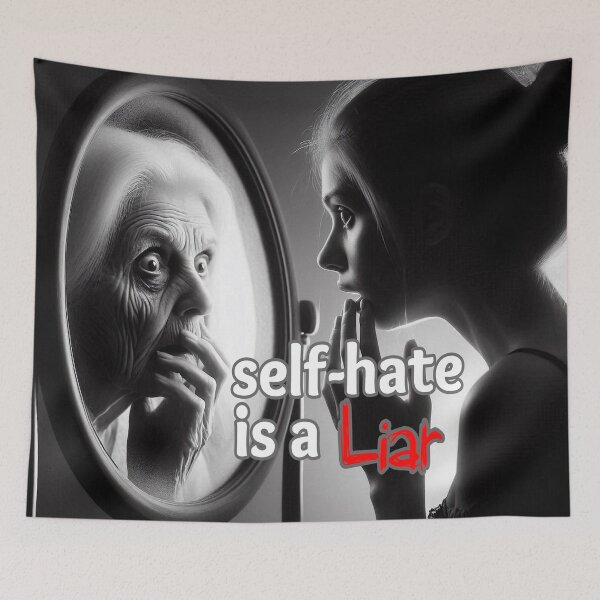 Item preview, Self-hate Is A Liar designed and sold by Surreallytee.