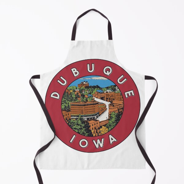 Item preview, Dubuque Iowa Skyline Decal designed and sold by Decal Mania.
