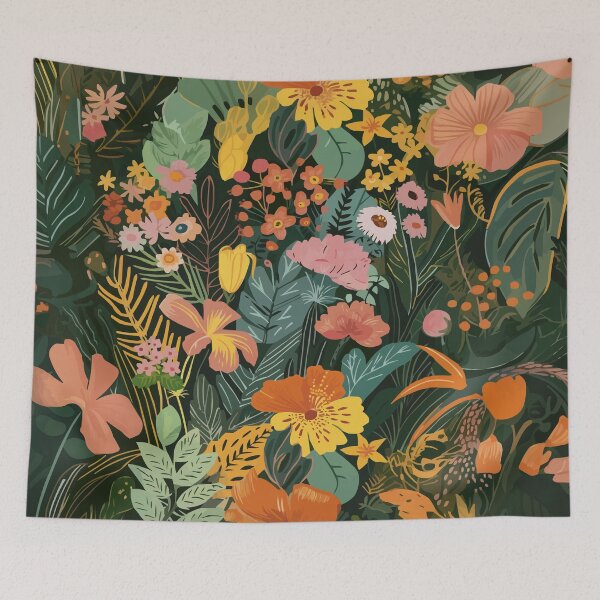 Item preview, Tropical Floral Verdure designed and sold by meggydesigns.