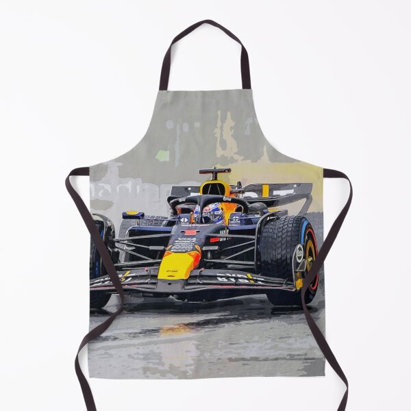 Item preview, Max verstappen racing in the rain in his 2024 F1 car during the Canadian Grand Prix designed and sold by Rodissimus1984.