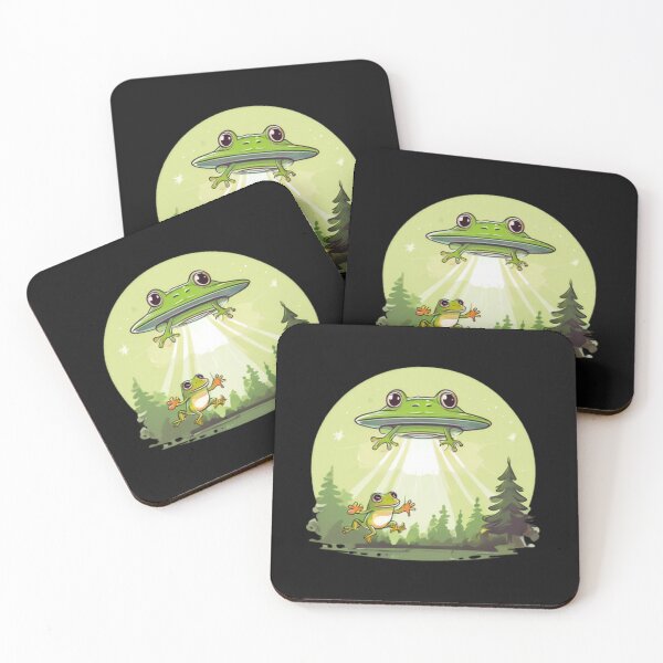 Item preview, Alien Frog Abduction Design designed and sold by Planetporridge.