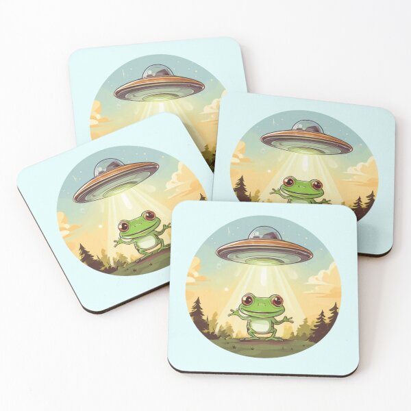 Item preview, Cute Frog Abduction Design designed and sold by Planetporridge.