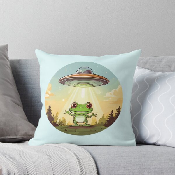 Item preview, Cute Frog Abduction Design designed and sold by Planetporridge.