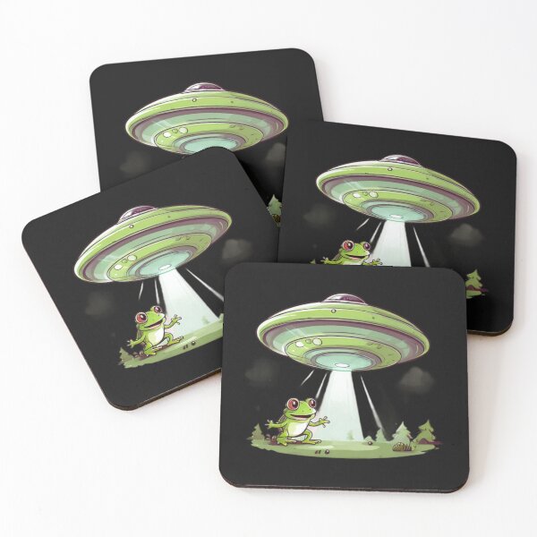 Item preview, Funny Frog Abduction Design designed and sold by Planetporridge.