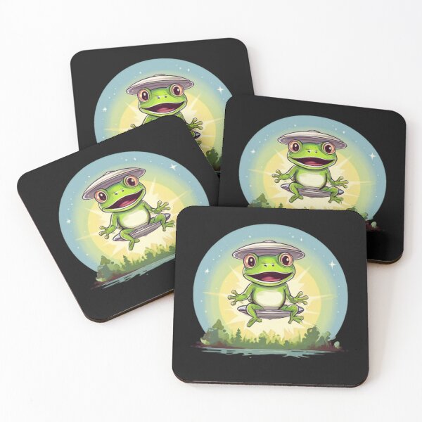 Item preview, Frog Abduction Art designed and sold by Planetporridge.