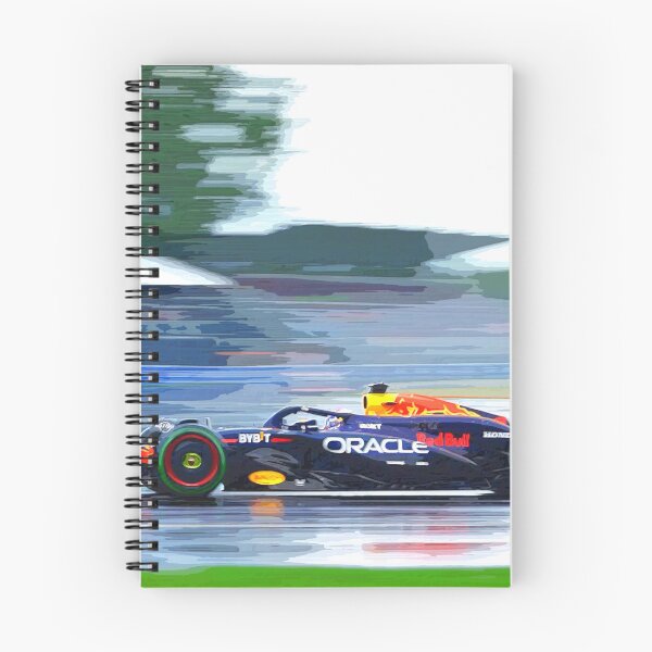 Item preview, Max Verstappen racing in the rain during the 2024 Canadian Grand Prix from the side watercolor designed and sold by Rodissimus1984.