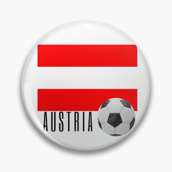 Item preview, Flag of Austria with a Football designed and sold by Frasmosa.