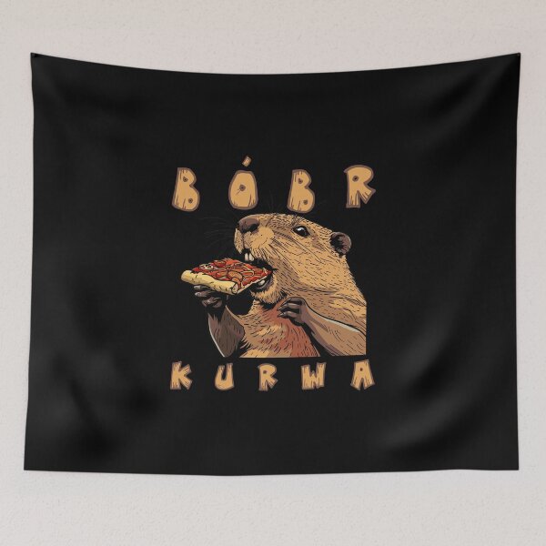 Item preview, Beaver Eats Pizza designed and sold by titanosdesign.