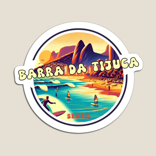 Artikel-Vorschau von Barra da Tijuca, Brasilien – Surfen, designt und verkauft von Linbo Shop.