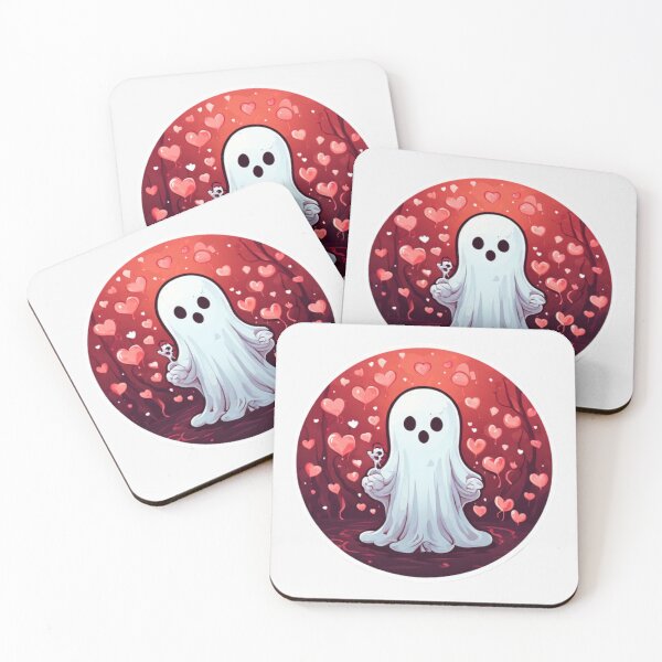Item preview, Hearts and Ghost Love designed and sold by Planetporridge.