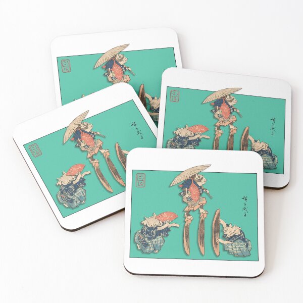 Item preview, Acting Edo Cats.  designed and sold by berurinoprints.