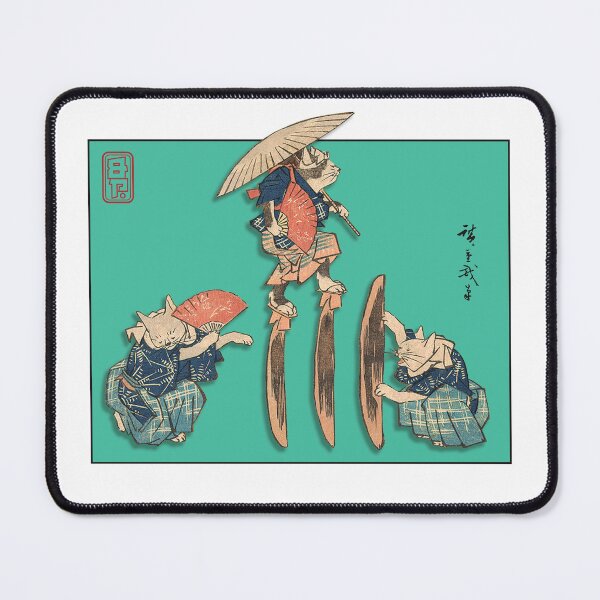 Item preview, Acting Edo Cats.  designed and sold by berurinoprints.