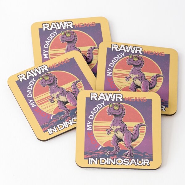 Item preview, RAWR I love my Dad designed and sold by InNeRoDa.